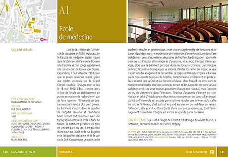 Architecture de poche : Lausanne – les écoles Architecture de poche : Lausanne – les écoles
